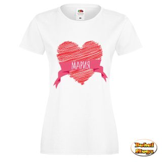 тениска"Мария сърце"