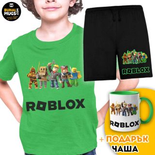 Детски комплект Roblox 02 (зелен)