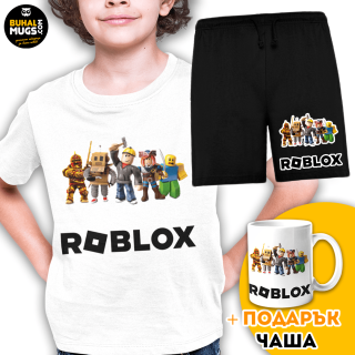 Детски комплект Roblox 02 (бял)